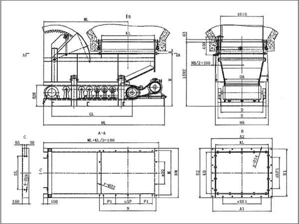 扇形閥門帶式（甲帶）給料機(jī)的承載能力較強(qiáng)、噪音低、整機(jī)使用壽命長(zhǎng)